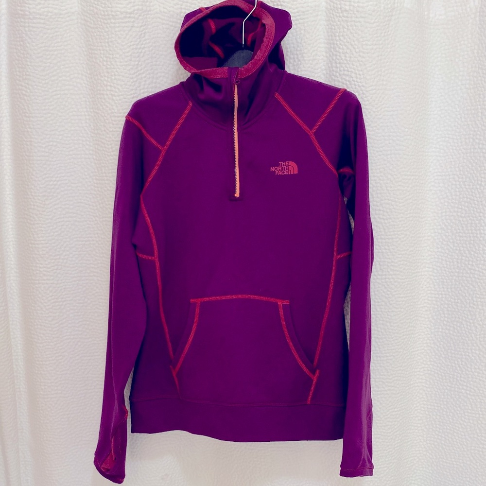 Long sleeve north face pullover hoody